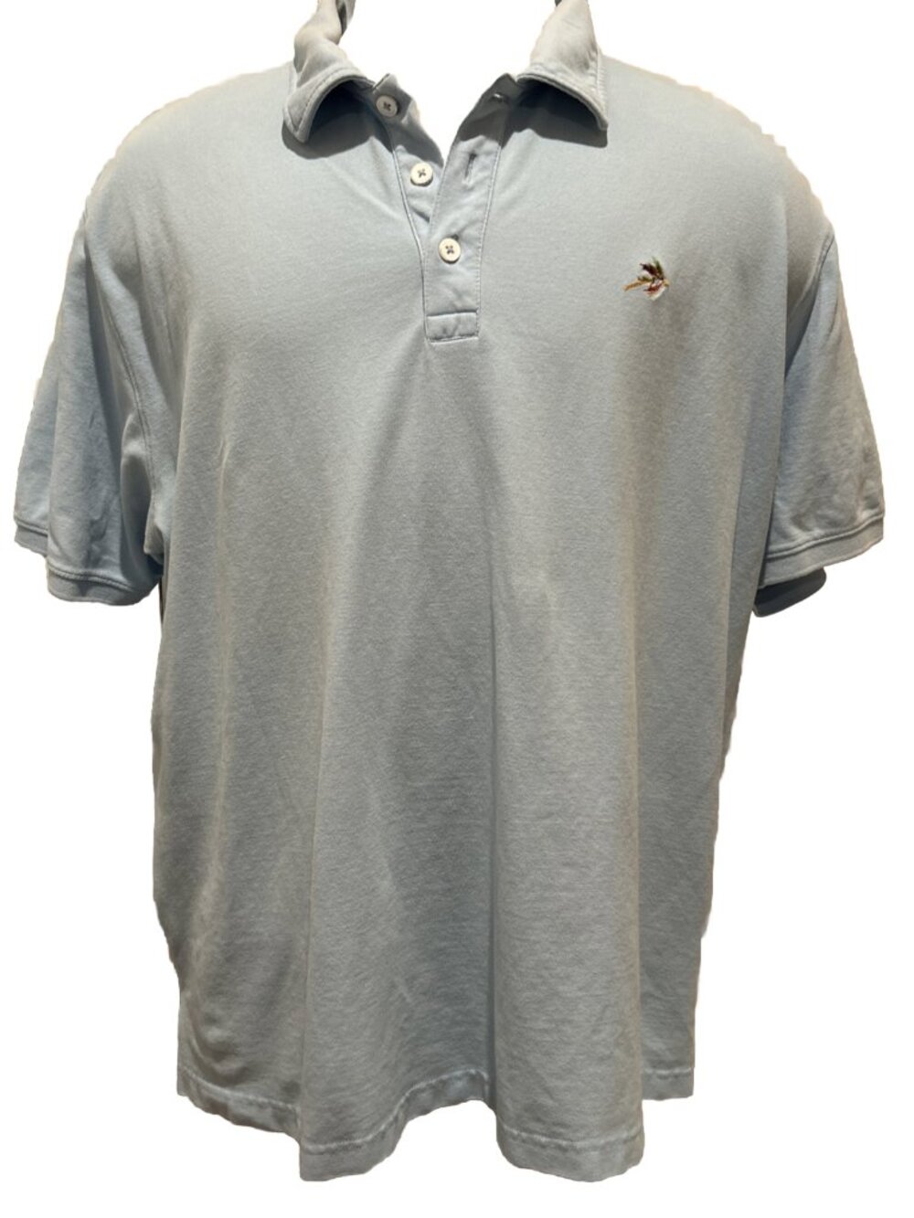 ORVIS SHORT SLEEVE FLY FISHING POLO SHIRT BLUE BIG TALL MENS XXL